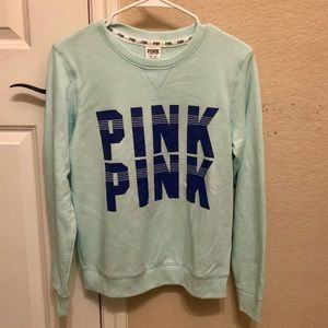 PINK mint blue/green sweater
